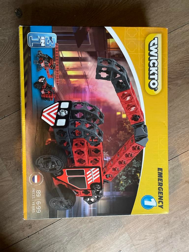 Twickto 3-in-1 Emergency Bouwset - Uitstekend!, Ophalen of Verzenden, Zo goed als nieuw, Overige merken