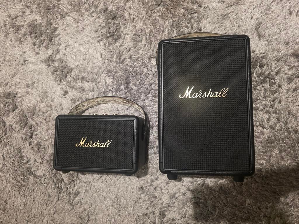Marshall Set killburn en tufton, Audio, Tv en Foto, Luidsprekers, Gebruikt, Front, Rear of Stereo speakers, 60 tot 120 watt, Ophalen of Verzenden