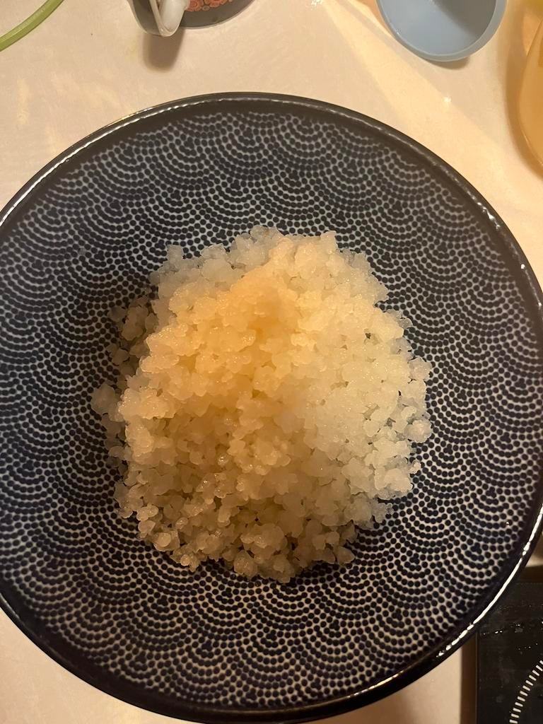 Waterkerffir Korrels, Ophalen