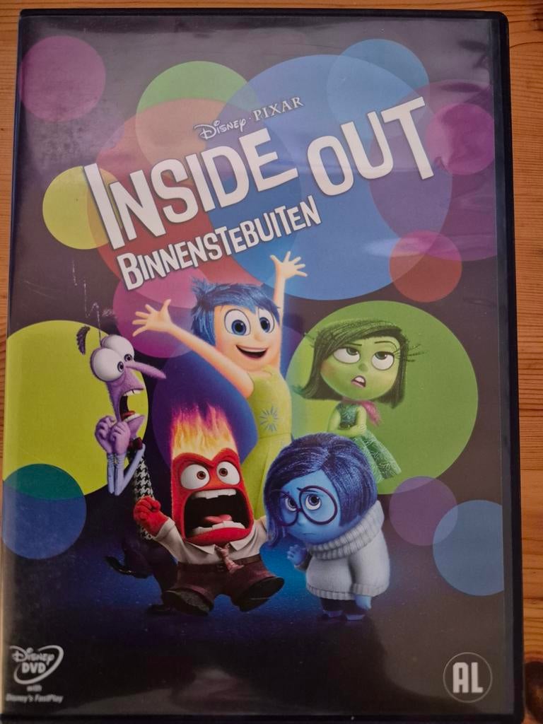 Inside Out - Binnenstebuiten, Europees, Tekenfilm, Alle leeftijden, Ophalen of Verzenden