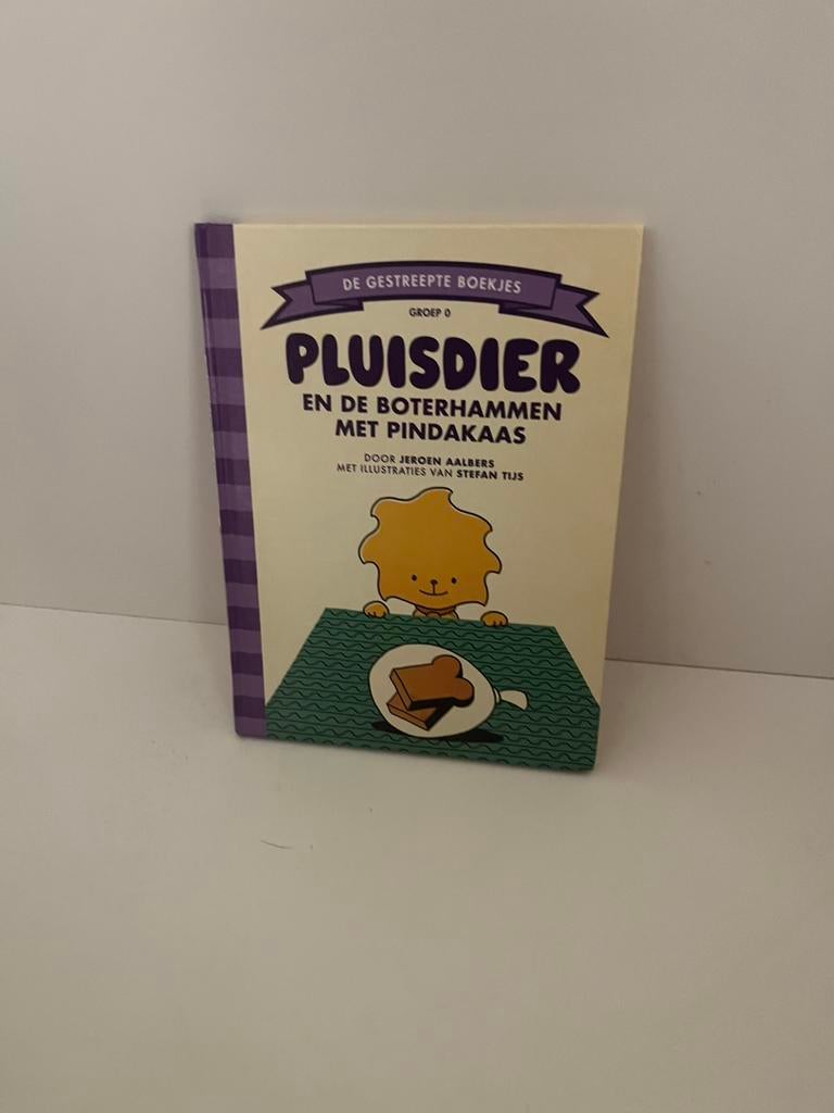Pluisdier en de boterhammen met pindakaas, Ophalen of Verzenden, Zo goed als nieuw