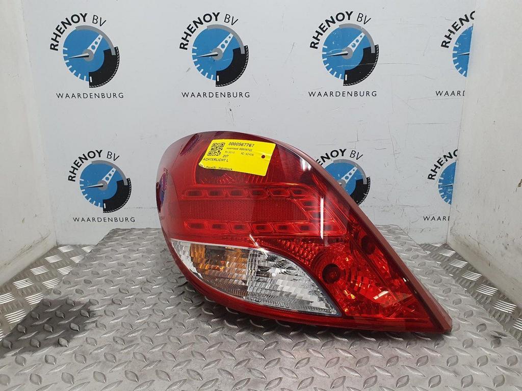 PEUGEOT 207 1.6 VTi Première  ACHTERLICHT L 2010, Auto-onderdelen, Gebruikt, -, -, Ophalen of Verzenden