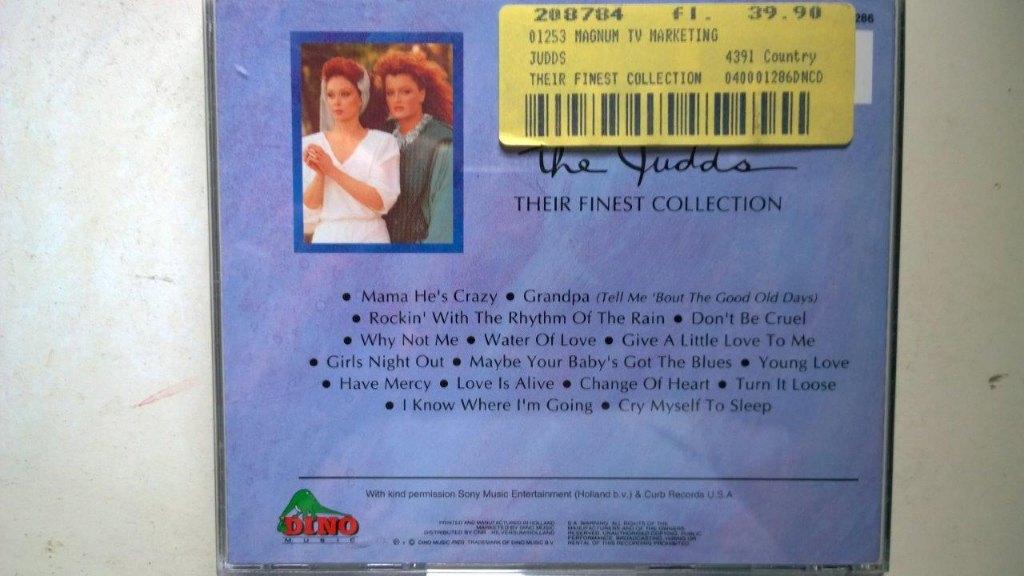 The Judds - Their Finest Collection, Ophalen of Verzenden, Zo goed als nieuw