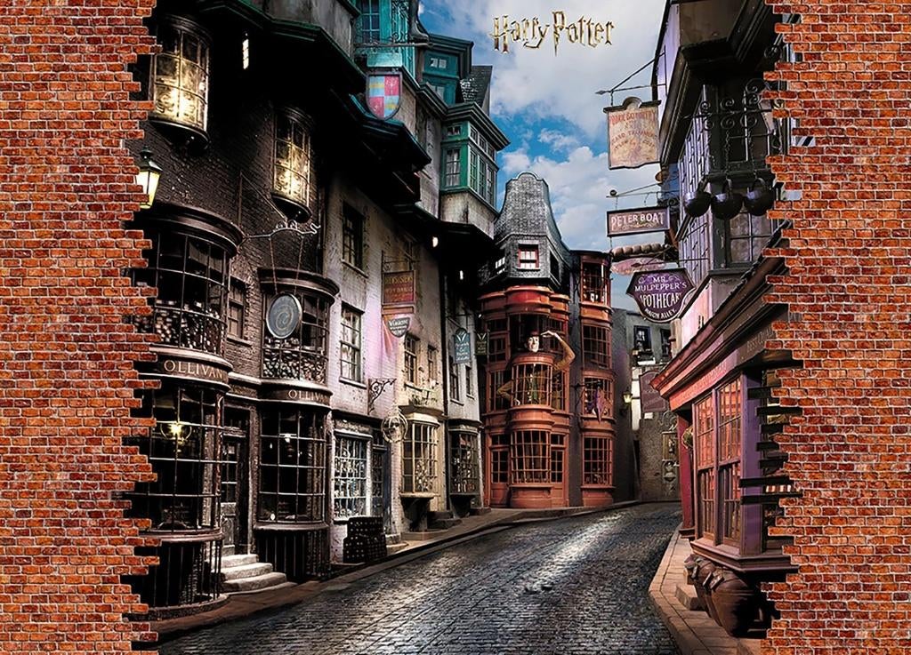 Harry Potter behang Diagon Alley / Wegisweg * Muurdeco4kids, Verzenden, Nieuw, Wanddecoratie