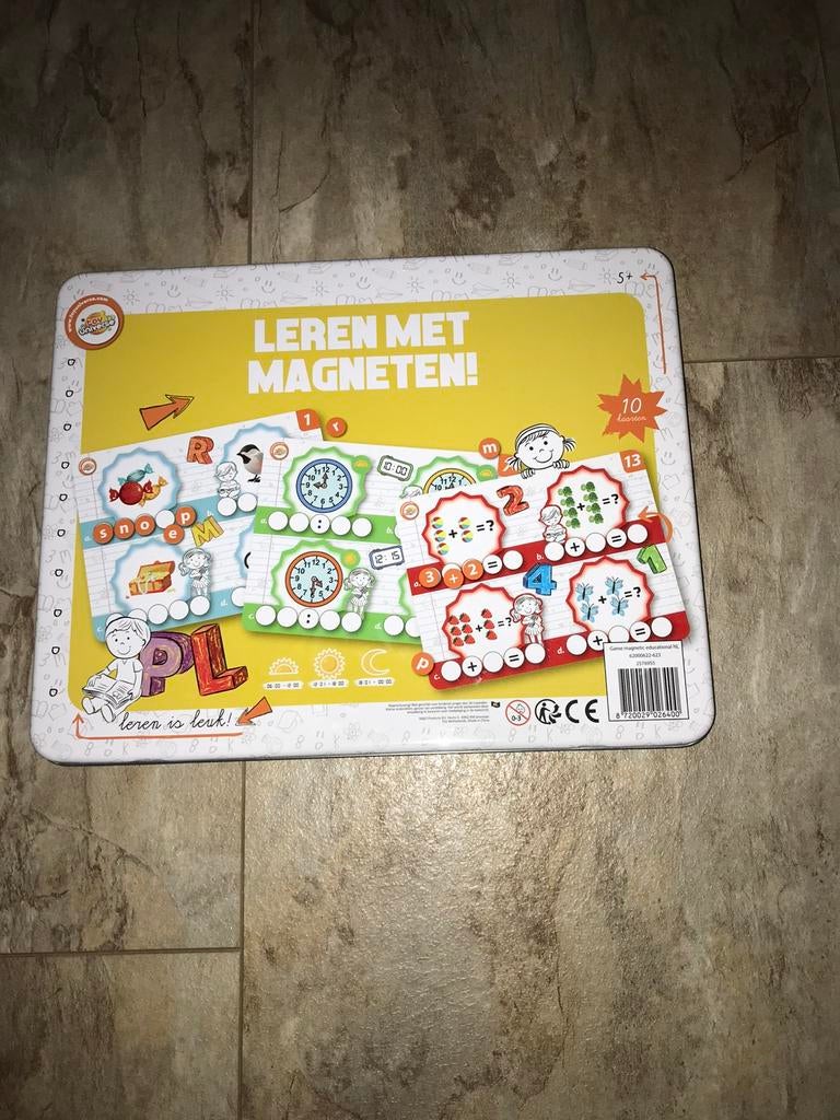 Leren met magneten, Kinderen en Baby's, Speelgoed | Educatief en Creatief, Ophalen of Verzenden, Zo goed als nieuw