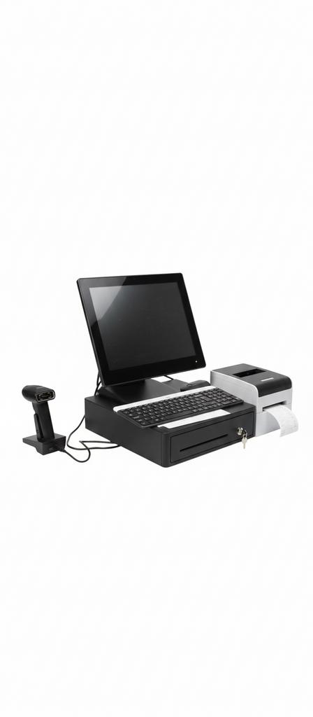 Compleet POS Kassa Systeem met Barcodescanner en Printer, Computers en Software, Ophalen of Verzenden, Zo goed als nieuw