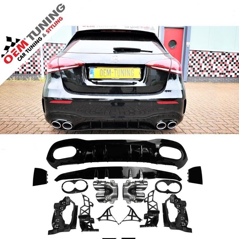 Mercedes-Benz A-Klasse A45 S AMG Look Diffuser W177 | 2018 –
