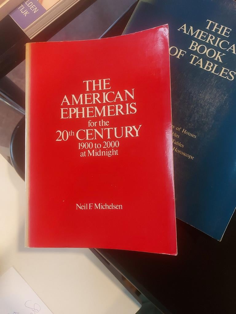 The American Ephemeris 20th Century, Gelezen, Neil F. Michelsen, Ophalen of Verzenden, Los deel