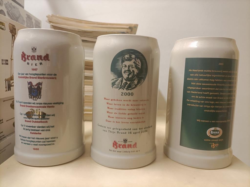 16 stenen Brand Bier pulle, Ophalen, Zo goed als nieuw, Pul(len), Brand