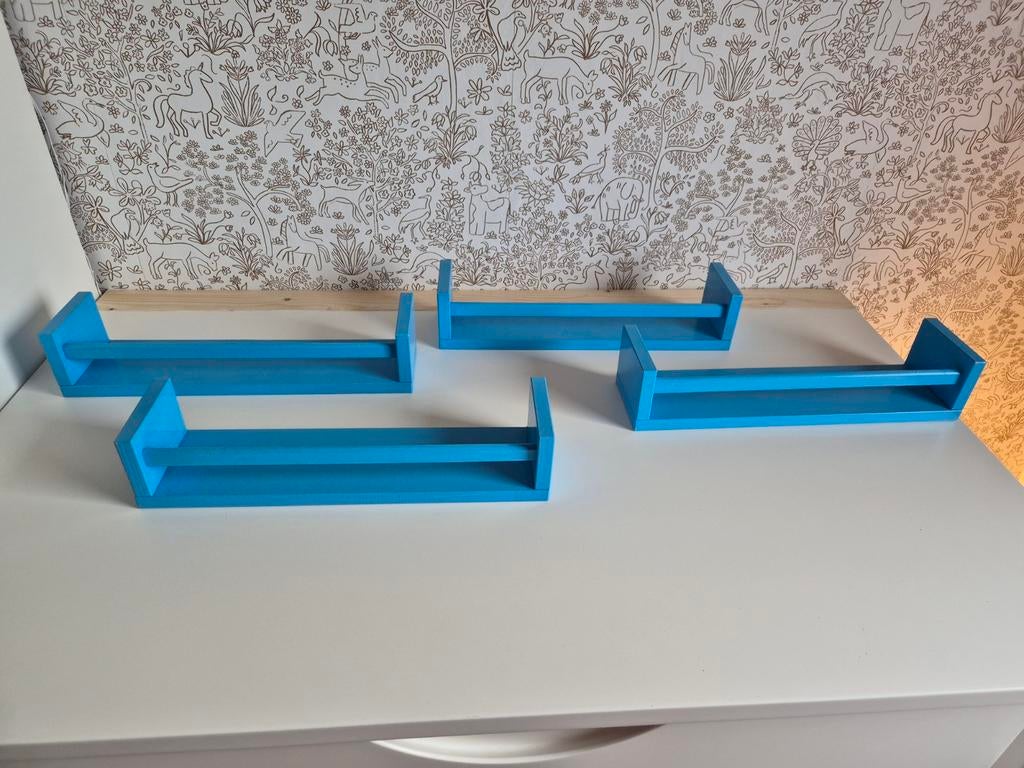 BEKVÄM Kruidenrekje
 Blauwe wandplanken set van 4, Ophalen, Gebruikt