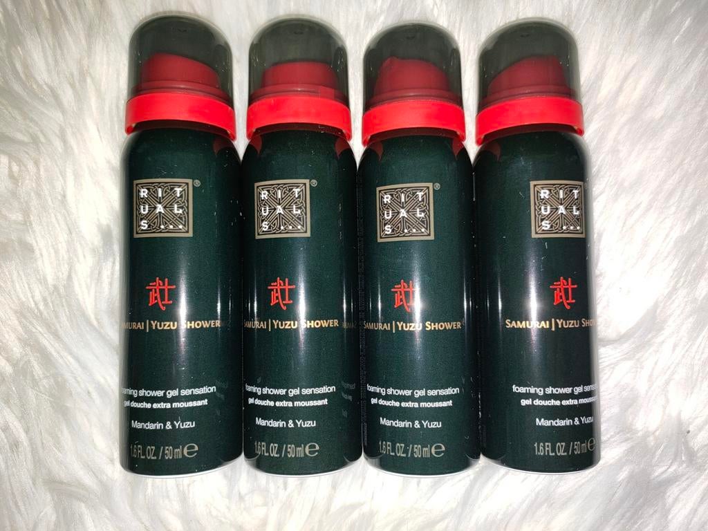 Rituals Mandarin en Yuzu Samurai Shower Foam Douche foam new, Ophalen of Verzenden, Nieuw