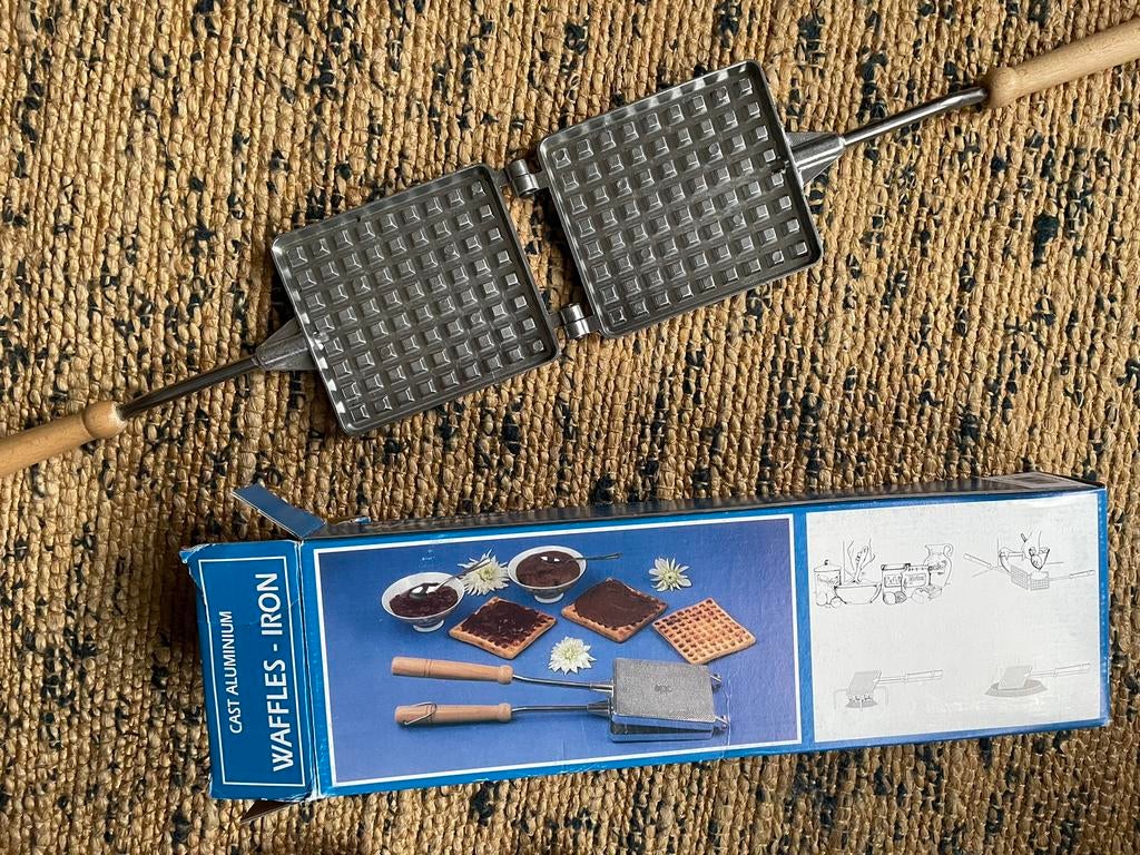 Eppicotispai Wafelijzer / cast aluminum waffle iron, Witgoed en Apparatuur, Ophalen, Nieuw