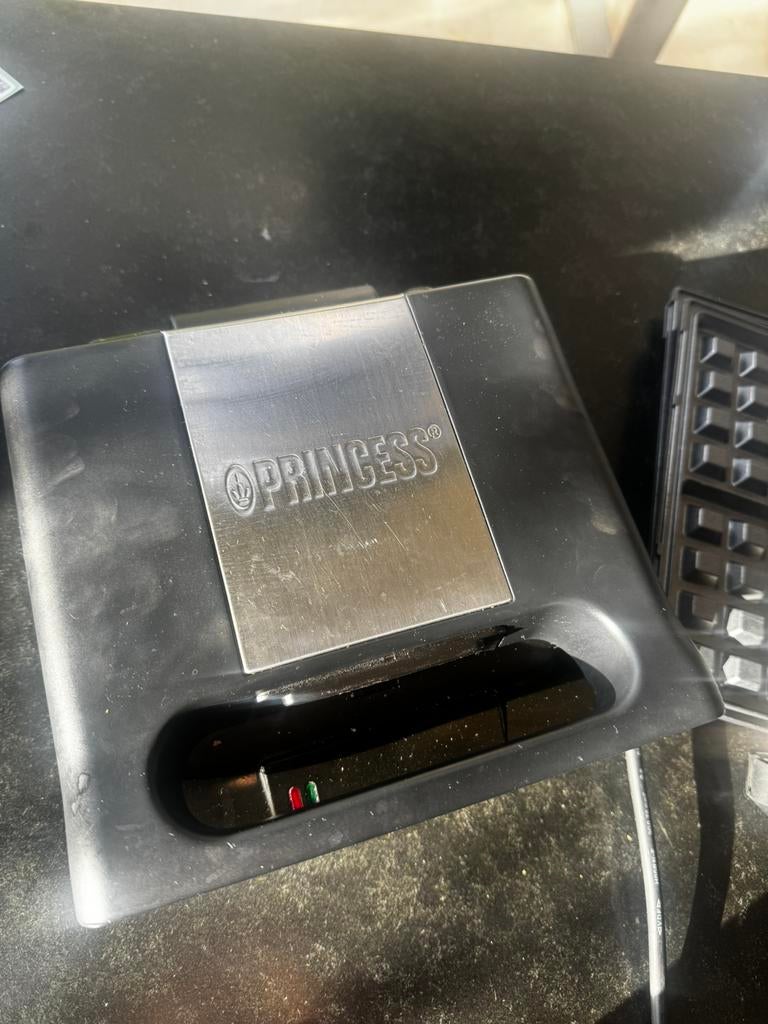 Princess tosti ijzer ook geschikt voor wafels, Ophalen of Verzenden, Zo goed als nieuw
