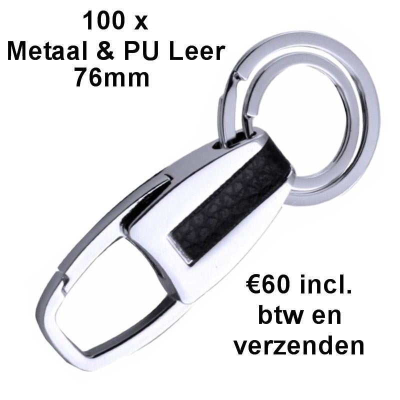 100x Sleutelhanger Markthandel Partijhandel NIEUW, Ophalen, Ambachtsweg 21, Overige typen, Info@fakobijoux.nl