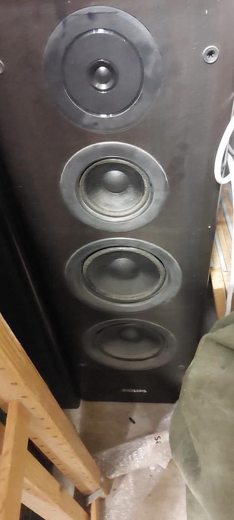 Philips  boxen fb820, Audio, Tv en Foto, Luidsprekers, Philips, Gebruikt, Ophalen of Verzenden, 120 watt of meer