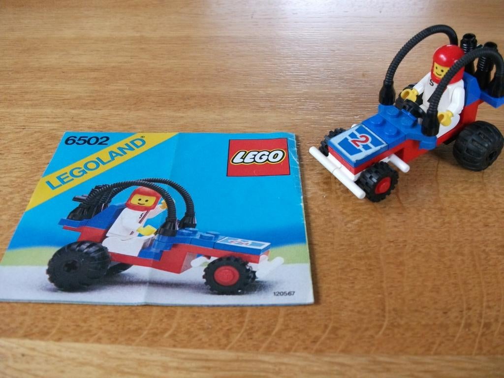 LEGO set 6502 Turbo Racer, Ophalen of Verzenden, Gebruikt, Complete set, Lego