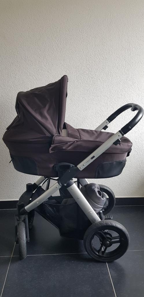 Combi wandelwagen  en reiswieg Transit Mutsy, Ophalen, Gebruikt, Overige merken, Verstelbare rugleuning