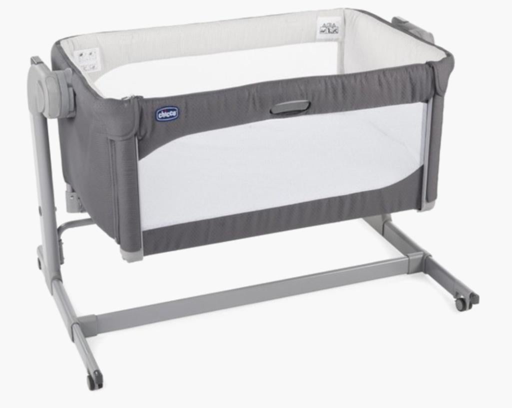 Chicco co-sleeper next2me magic moon grijs, Ophalen, Gebruikt, Wieg
