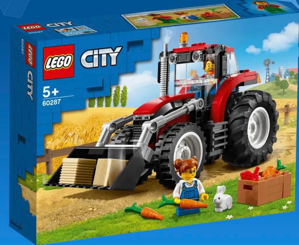 Lego 60287 Tractor - City - Compleet, Ophalen of Verzenden, Zo goed als nieuw, Complete set, Lego