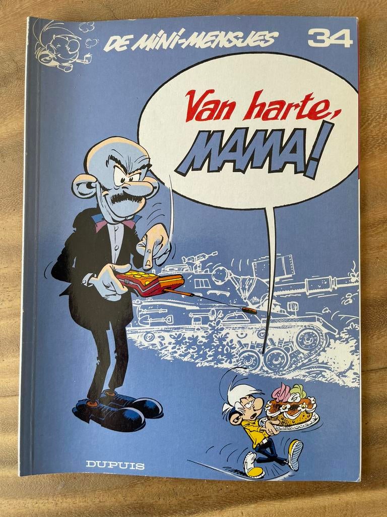 De minimensjes, van harte mama, zeer goede staat!, Eén stripboek, Ophalen of Verzenden, Gelezen