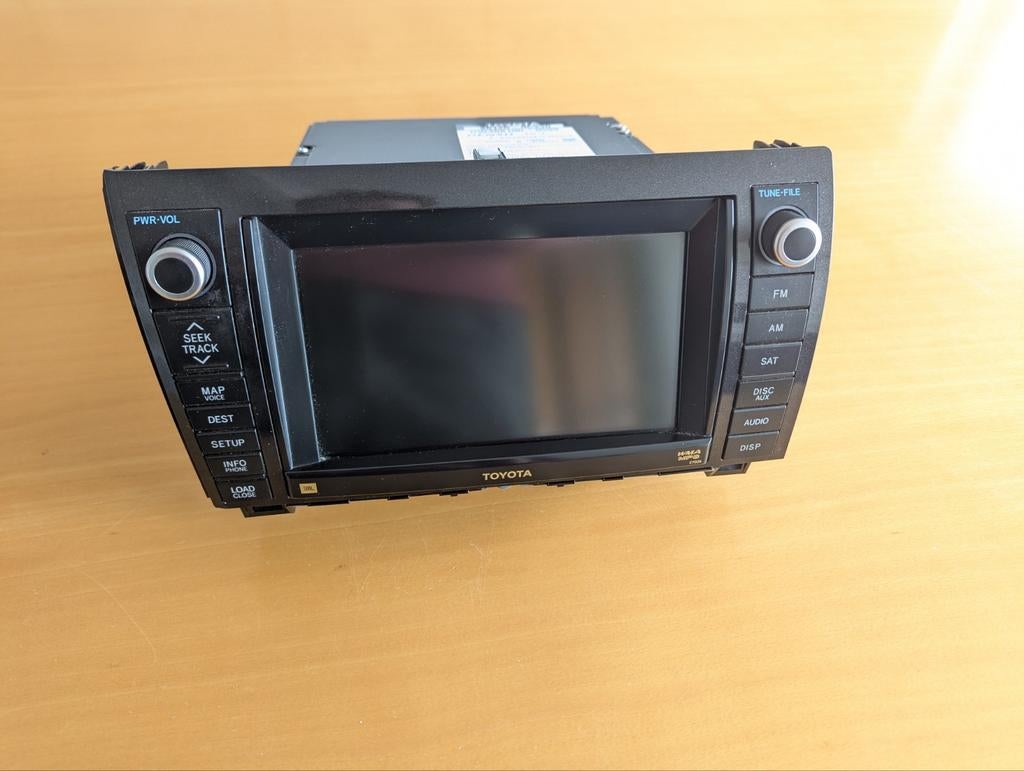 Toyota Tundra JBL radio navigatie cd speler 2010-2013, Ophalen of Verzenden, Gebruikt