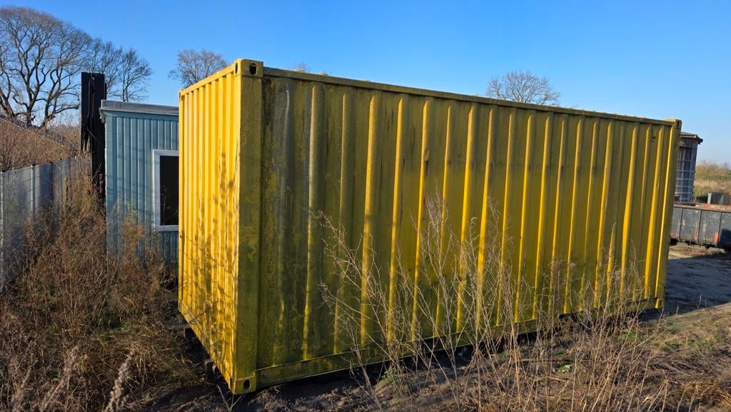 20ft Container in Nette Staat met Kabelslede, Ophalen of Verzenden