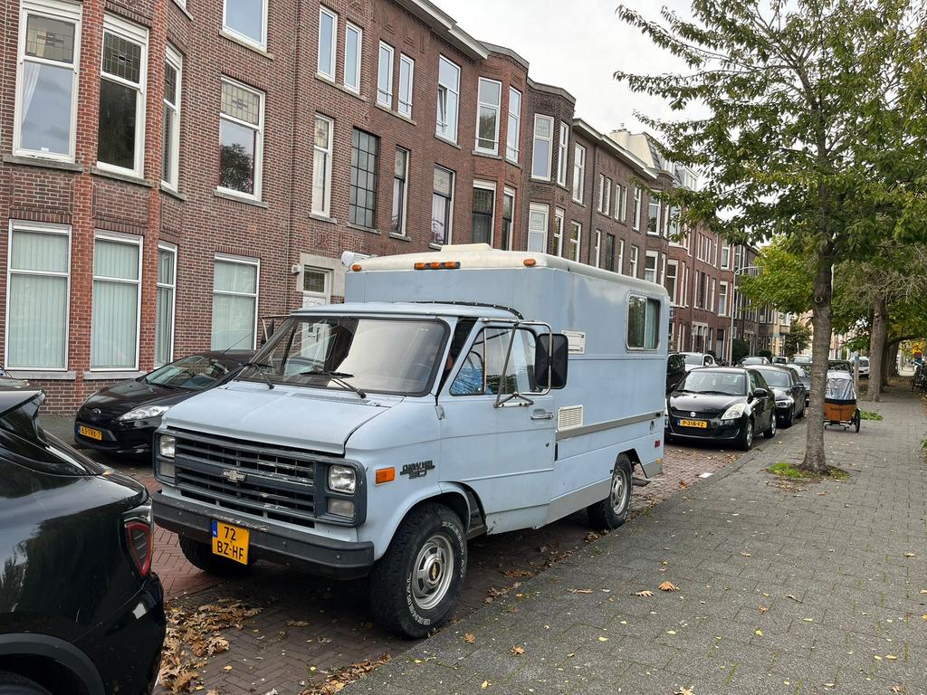 Bumper Chevy van Chevrolet G20/G30, Gebruikt, Chevrolet, Voor, Ophalen of Verzenden