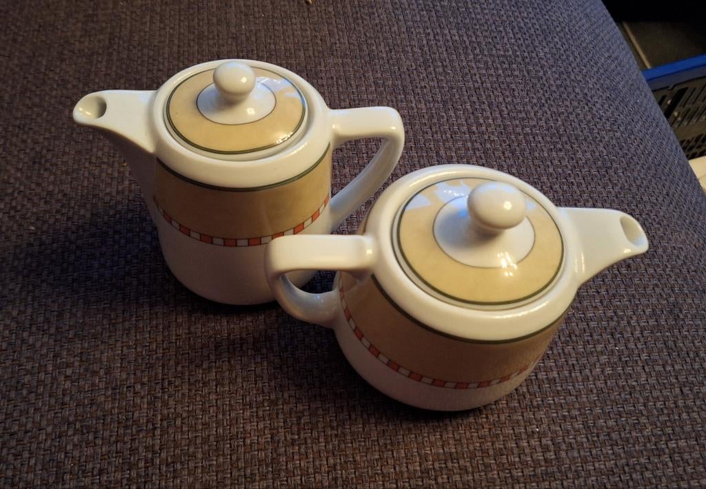 Villeroy & Boch Varrios 2 koffie en thee potje, Ophalen, Overige typen, Nieuw, Overige stijlen