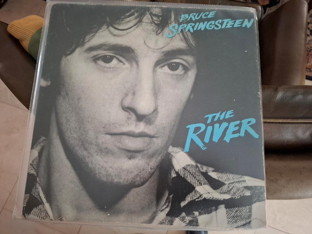 Bruce Springsteen the river lp, Cd's en Dvd's, Vinyl | Rock, Verzenden, Gebruikt, Overige formaten, Poprock