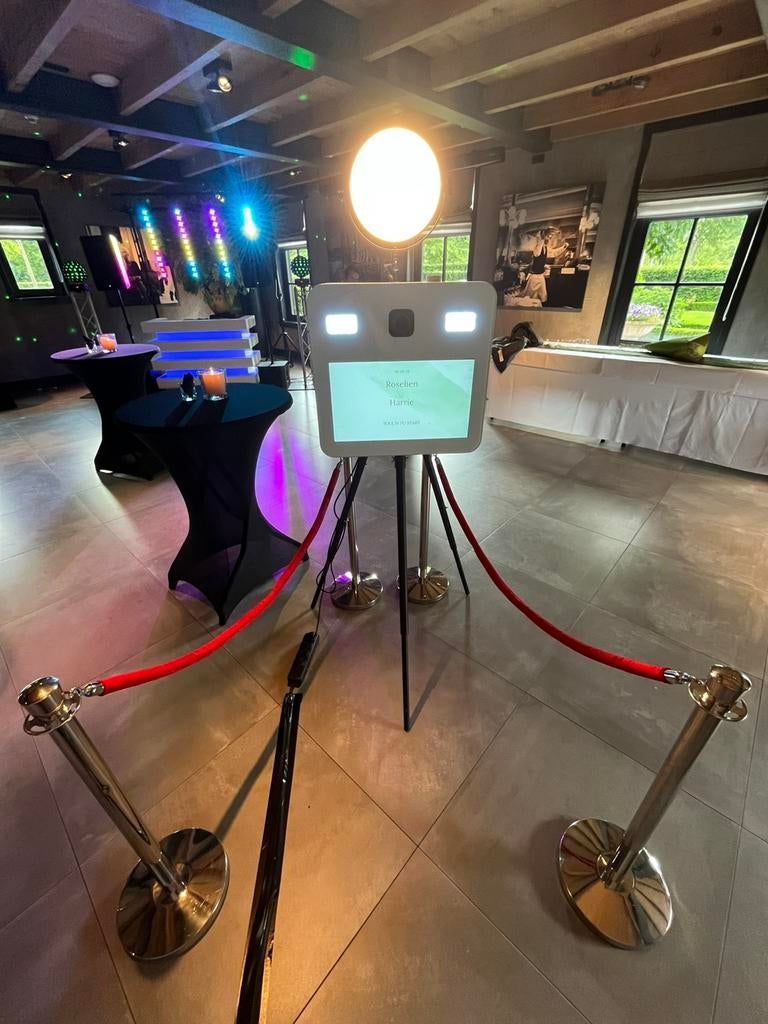 Photobooth huren, Hobby en Vrije tijd, Feestartikelen | Verhuur, Ophalen, Zo goed als nieuw, Overige