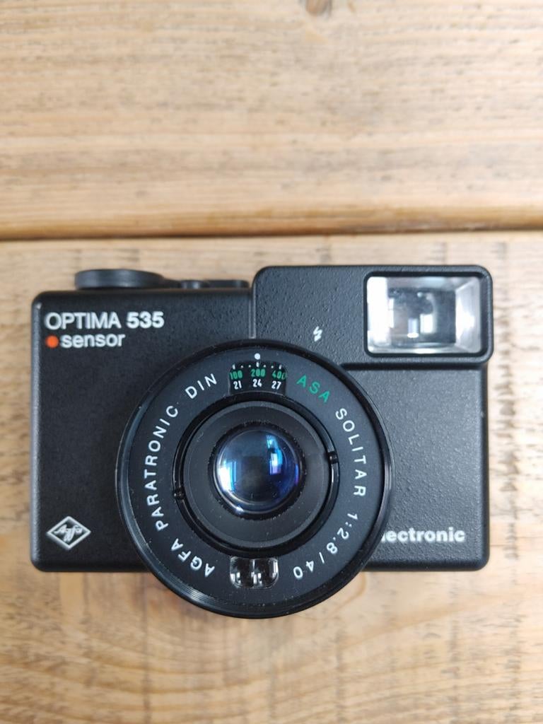 Agfa Optima 535 - Goede Staat, Audio, Tv en Foto, Fotocamera's Analoog, Ophalen of Verzenden, Gebruikt, Compact, Overige Merken