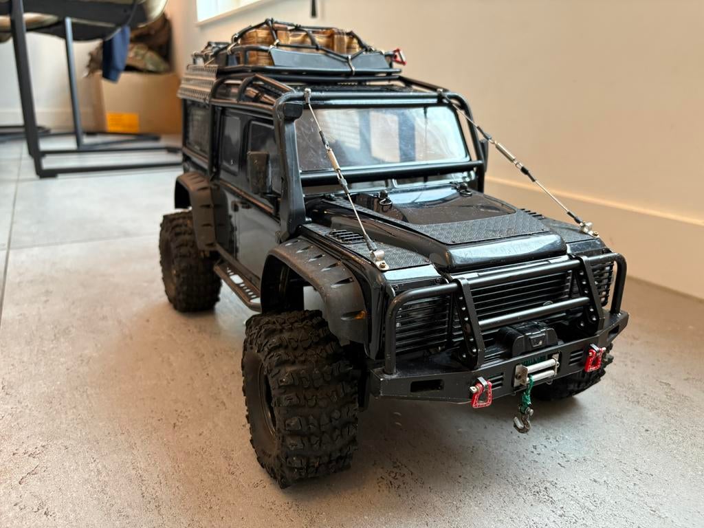 Traxxas TRX4 Landrover, Hobby en Vrije tijd, Modelbouw | Radiografisch | Auto's, Auto offroad, Zo goed als nieuw, Schaal 1:10
