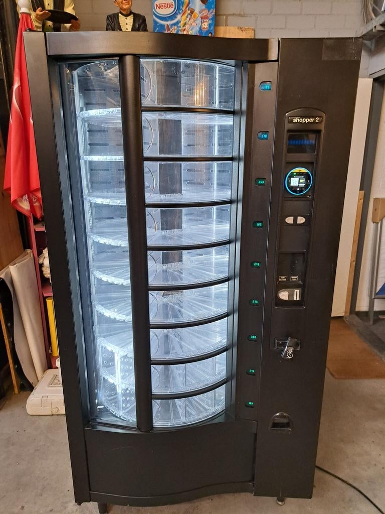 Zuivel / fruit automaat gekoeld, Ophalen