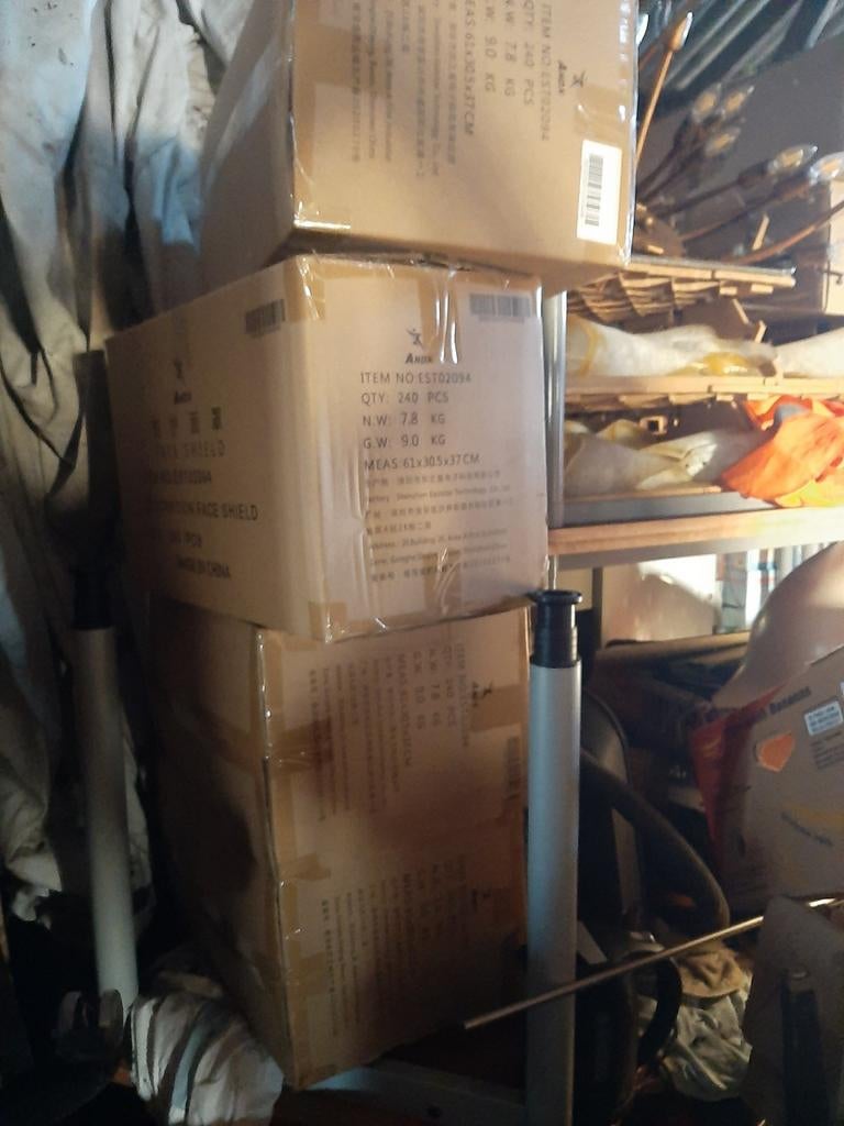 Face shield 960x Gezichtsmasker, Ophalen