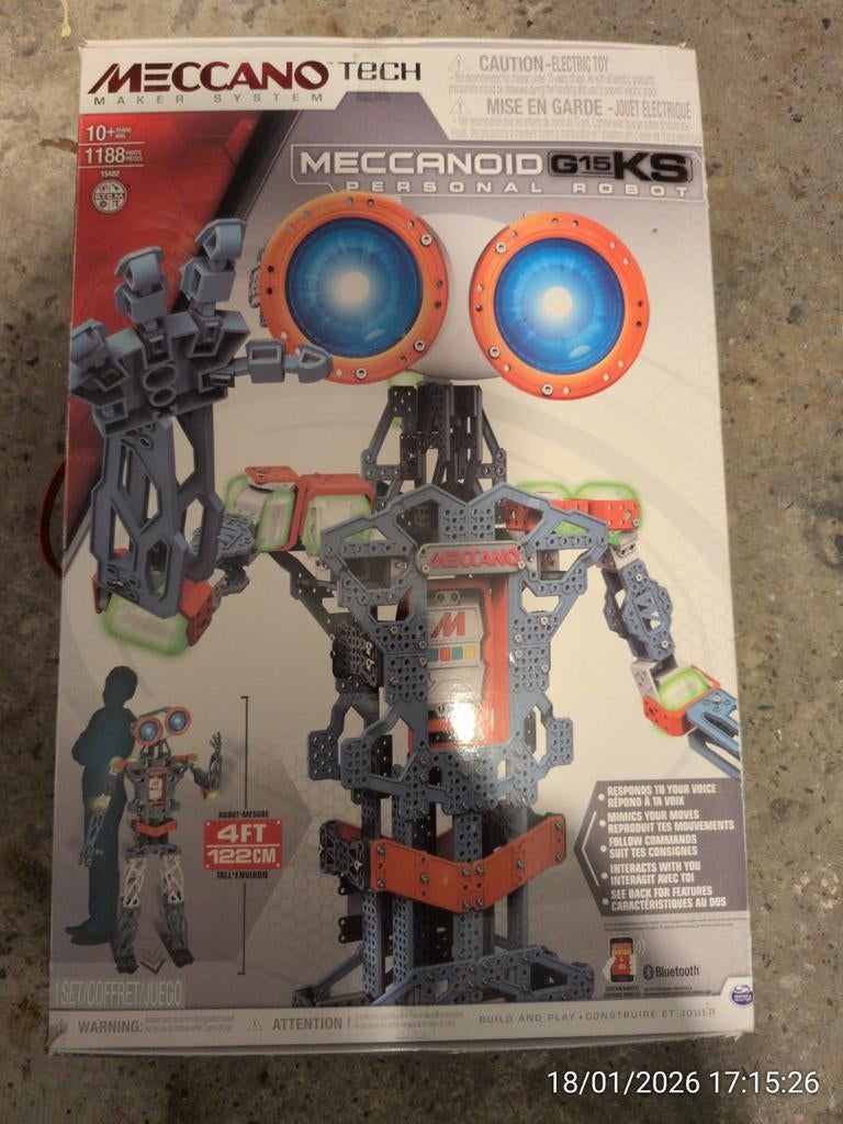 meccano meccanoid g15ks, Ophalen