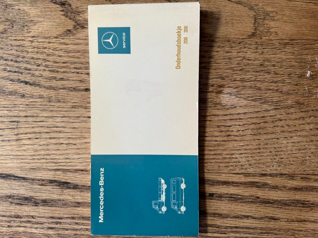 Mercedes 208-308 Onderhoudsboekje - Nieuwstaat ongebruikt, Auto diversen, Handleidingen en Instructieboekjes, Ophalen of Verzenden