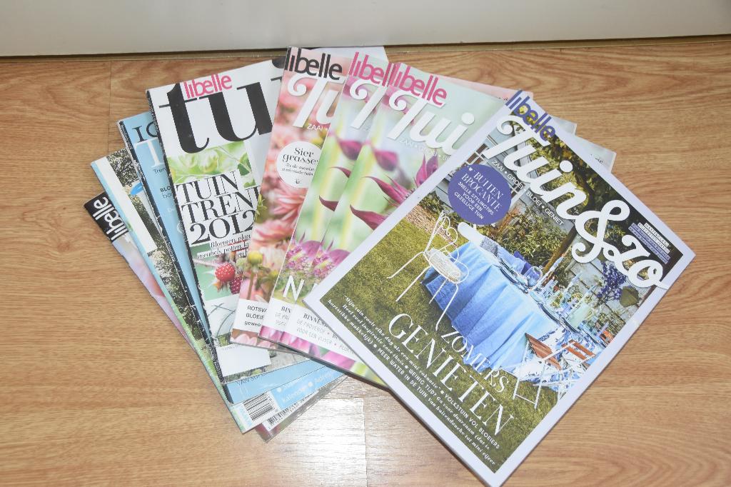 8 nummers Libelle Tuin & zo tijdschriften, Boeken, Tijdschriften en Kranten, Ophalen of Verzenden, Gelezen, Damesbladen