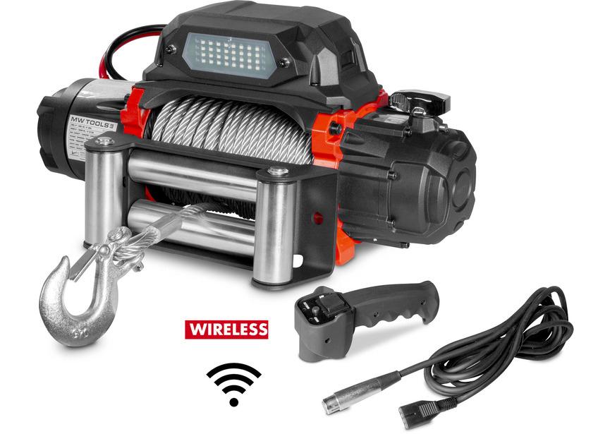 Lier 12V 5443kg 26m kabel staal draadloze afstandsbediening, Doe-het-zelf en Verbouw, Lieren en Takels, Ophalen, Nieuw