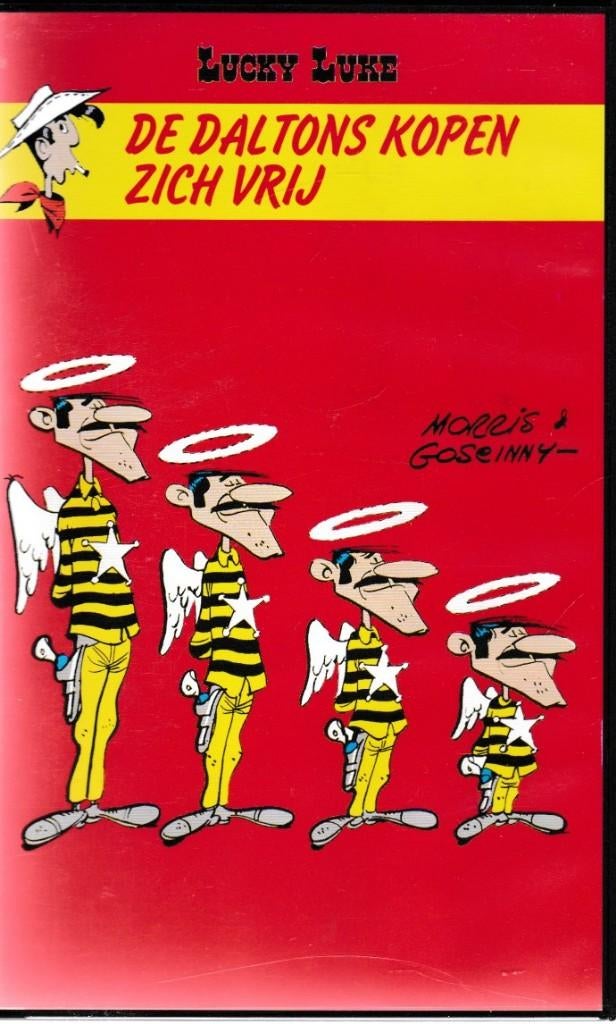 Lucky Luke # videoband - De Daltons  ea foto's, Verzamelen, Ophalen of Verzenden, Overige figuren, Gebruikt, Beeldje of Figuurtje