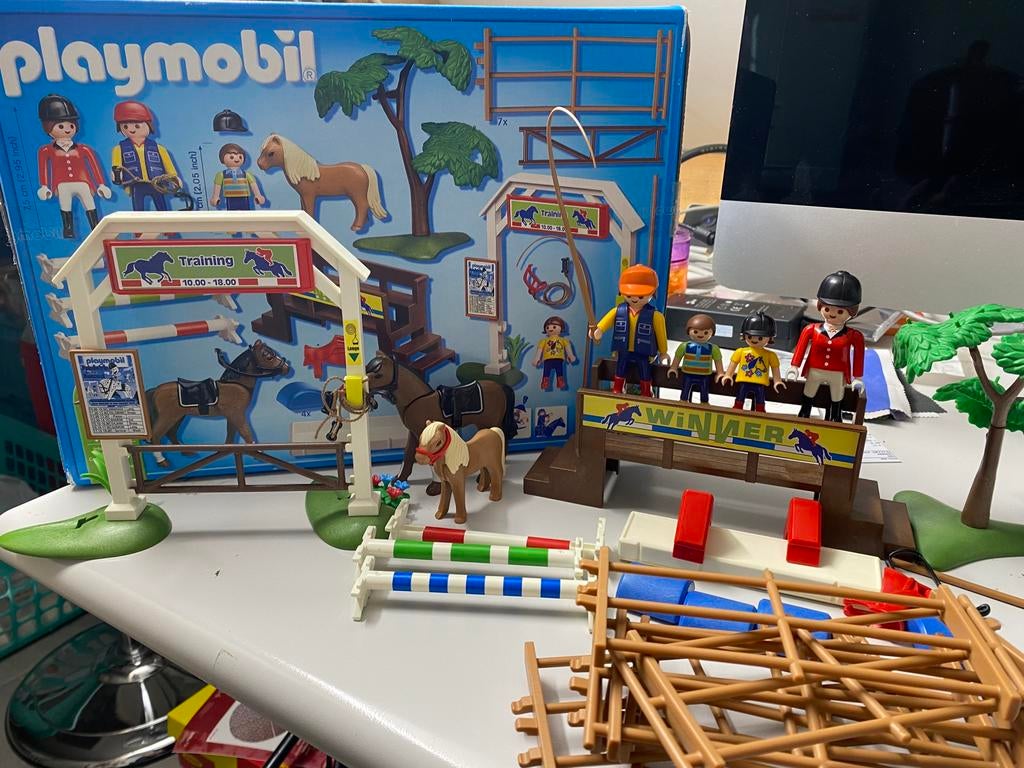 Playmobil Paardendressuur 4185, Ophalen of Verzenden, Zo goed als nieuw