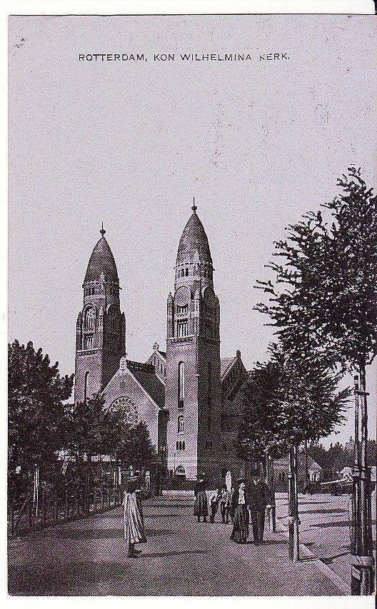 Rotterdam KoninginneKerk Crooswijk ca. 1907 ., Ophalen of Verzenden, Voor 1920, Gelopen, Zuid-Holland