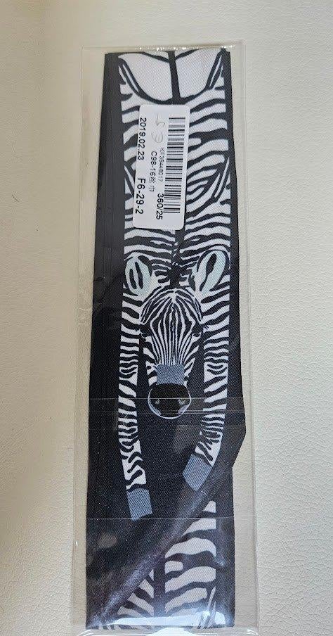 Zebra shawl zwart wit tas sjaaltje accessoire, Verzenden, Nieuw