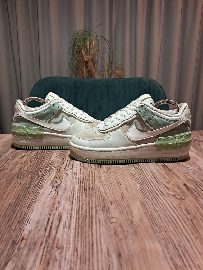 Nike Air Force 1 Shadow 'Pistachio Frost' Size 36, Kleding | Dames, Schoenen, Nike, Ophalen of Verzenden, Sneakers of Gympen, Gedragen