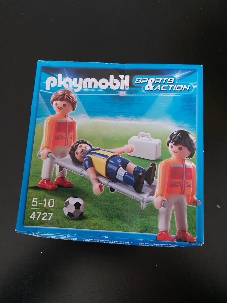Playmobil Voetbal Set 4727 - Sports & Action, Ophalen of Verzenden, Nieuw, Complete set