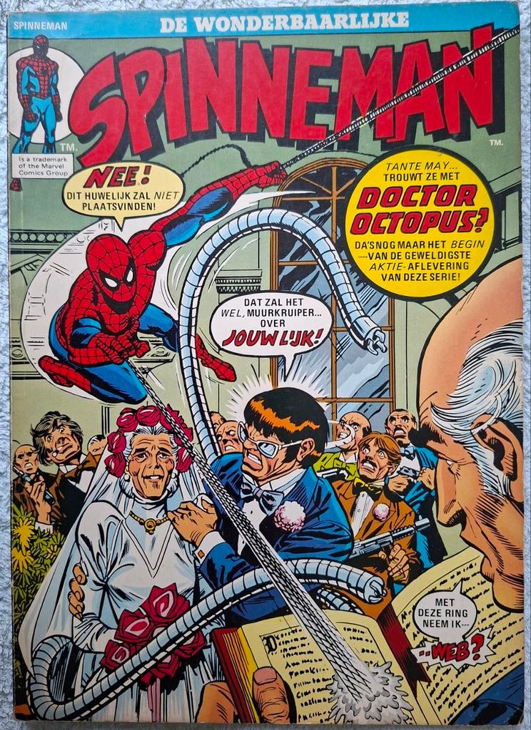 DE WONDERBAARLIJKE SPINNEMAN 4. WILLIAMS LEKTUUR. 1975., Eén comic, Ophalen of Verzenden, Gelezen, Amerika