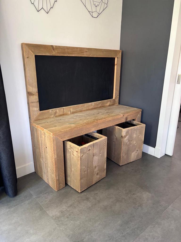 Krijt tafel, Diversen, Schoolborden, Ophalen, Gebruikt, Krijtbord