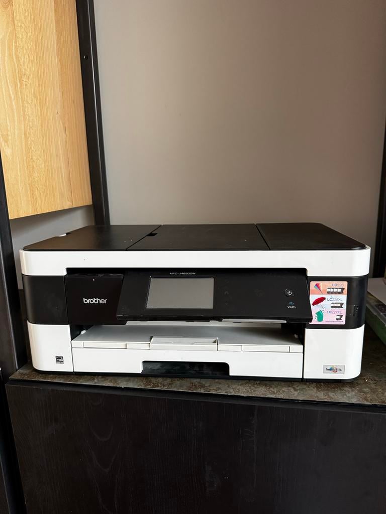 Brother kleureninkt printer met inkt, Ophalen, Gebruikt, Inkjetprinter, All-in-one