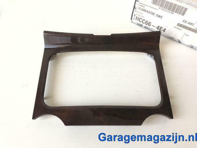 Middenconsole omlijsting bekerhouder hout 7L6864378E 2WE, Volkswagen, Nieuw, Ophalen of Verzenden, Volkswagen