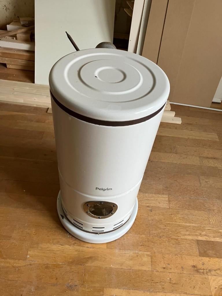 Gaskachel mooi retro (merk Pelgrim), Ophalen, Gas, Zo goed als nieuw, Vrijstaand