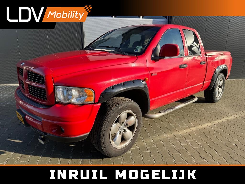 Dodge RAM PICKUP RAM 1500 / LPG onderhoud / Apk t/m 25-10-20, Automaat, Bedrijf, 650 kg, Lederen bekleding